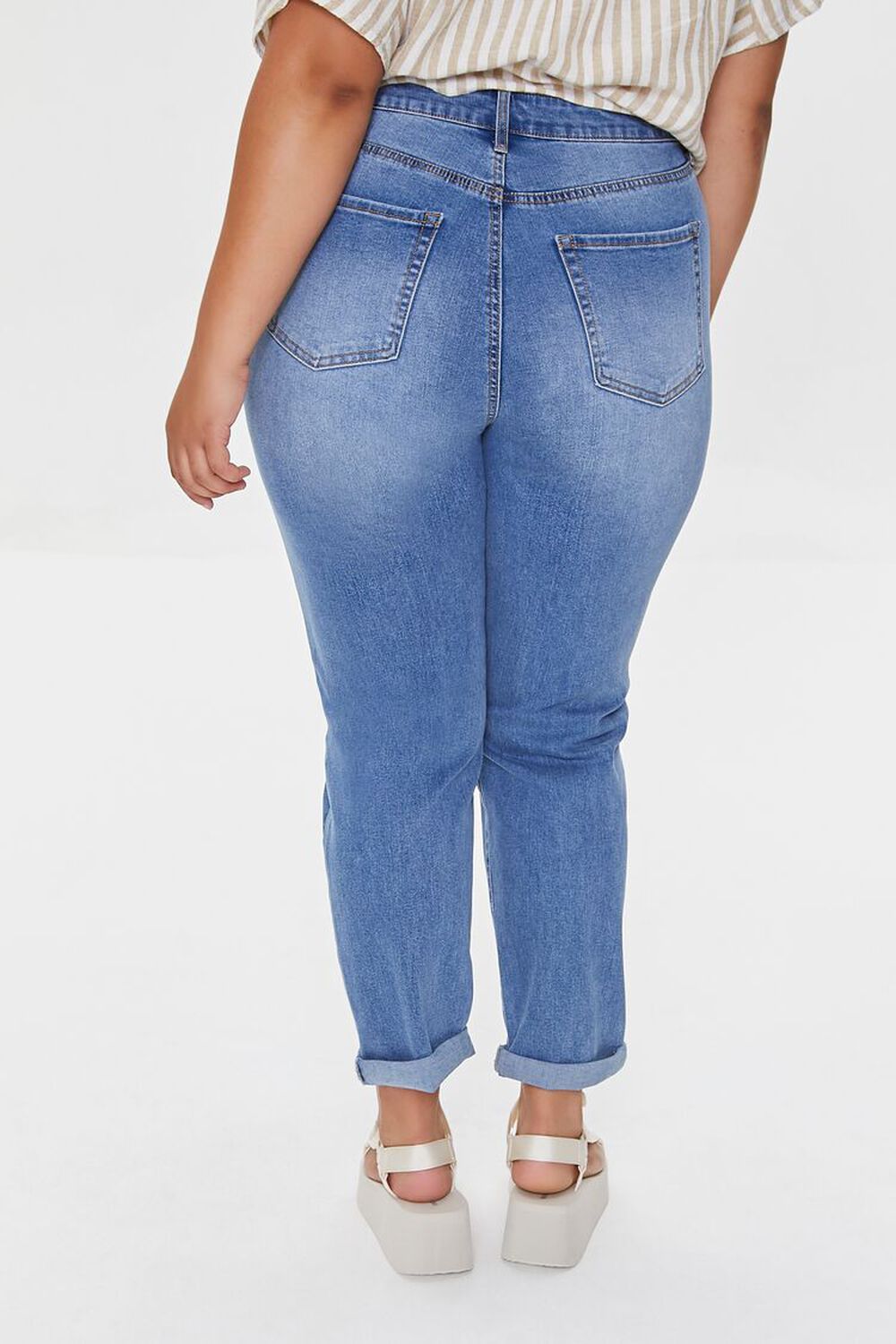 Distressed Boyfriend Jeans