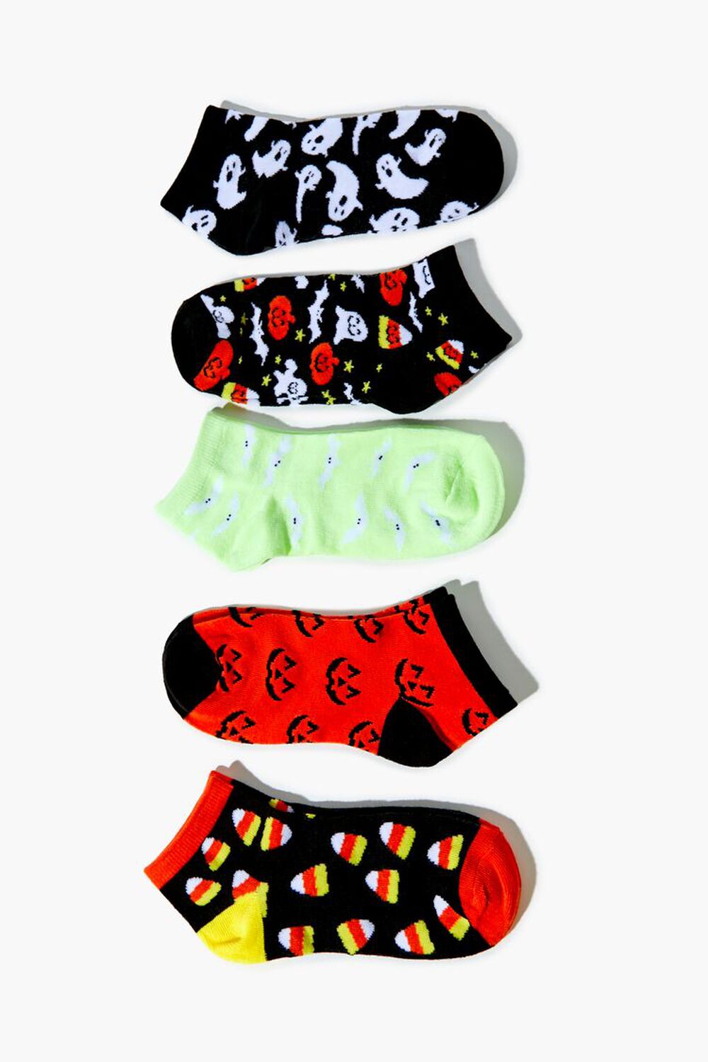 Halloween Ökklasokkar - 5 pör í pakka