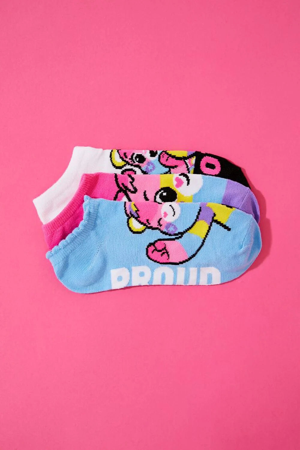 Proud Care Bears Sokkar - 3 pör