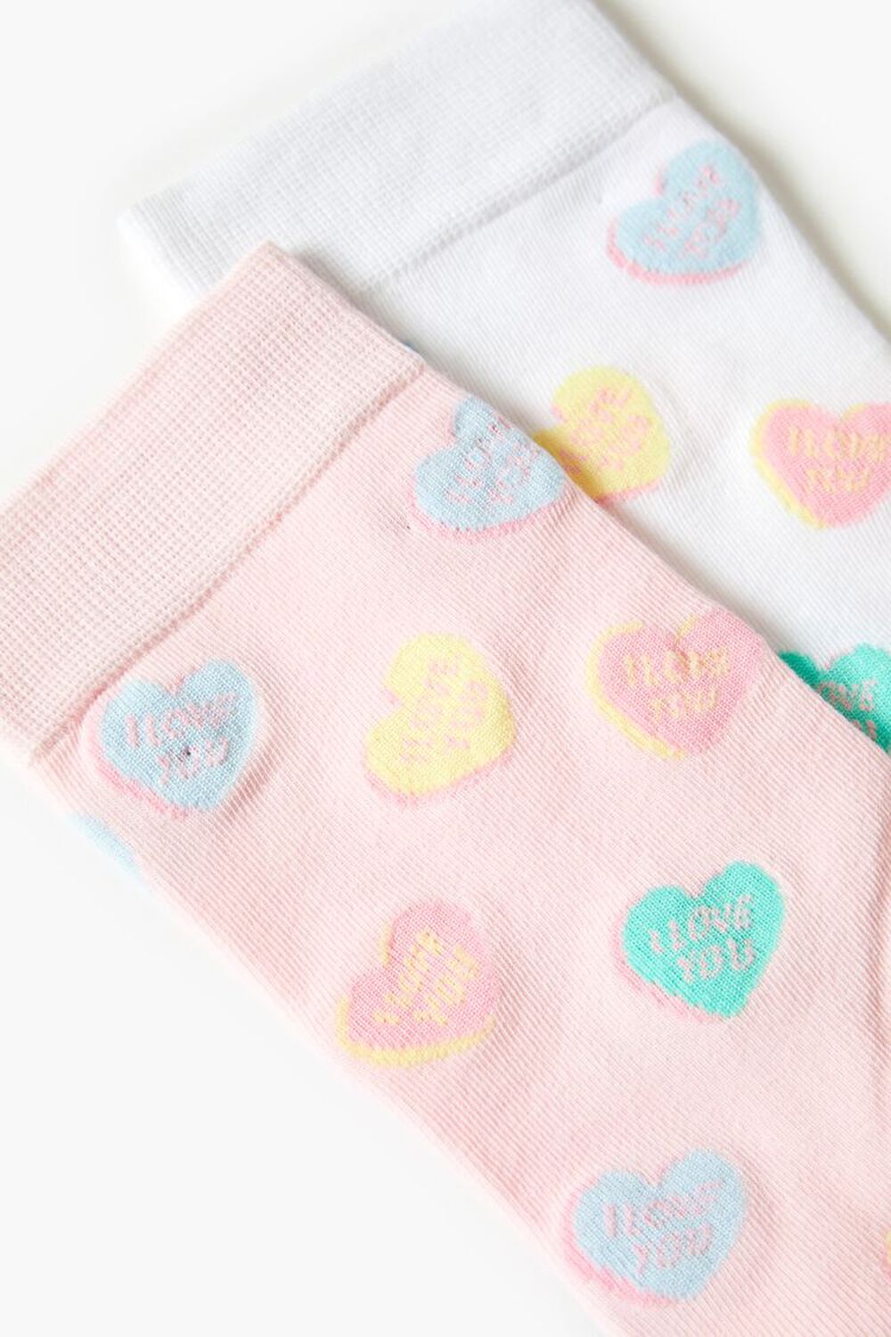 Candy hearts Sokkar - 2 Pör Í Pakka