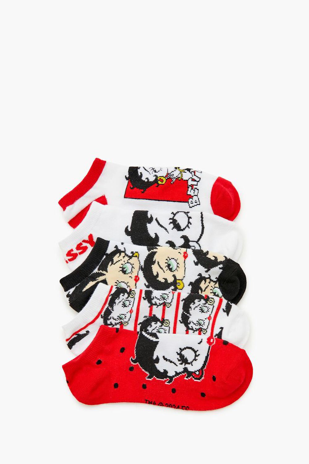Betty Boop Sokkar - 5 pör í pakka