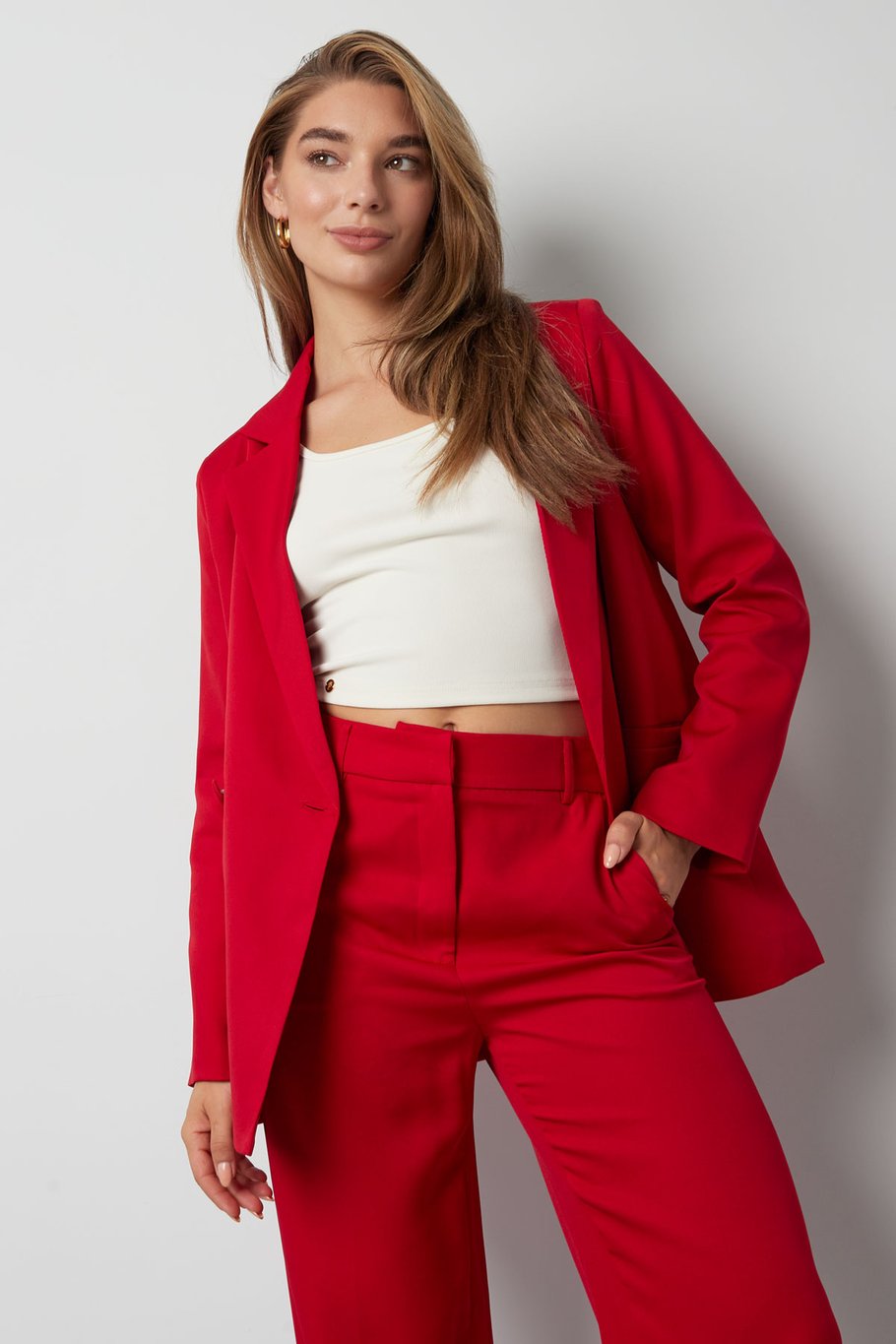 Gimme Rauður Blazer