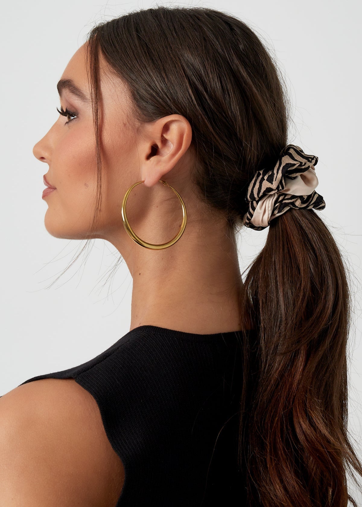 Animal Scrunchies -  2 í pakka