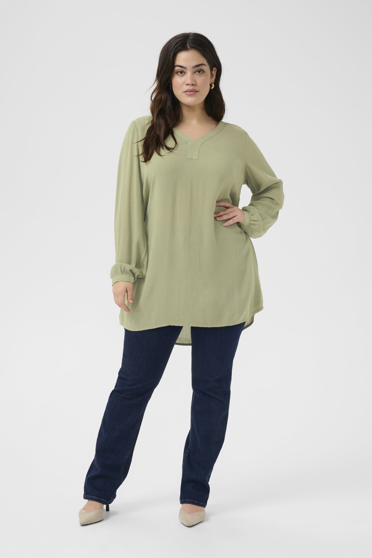Ami Túnika - Oil Green