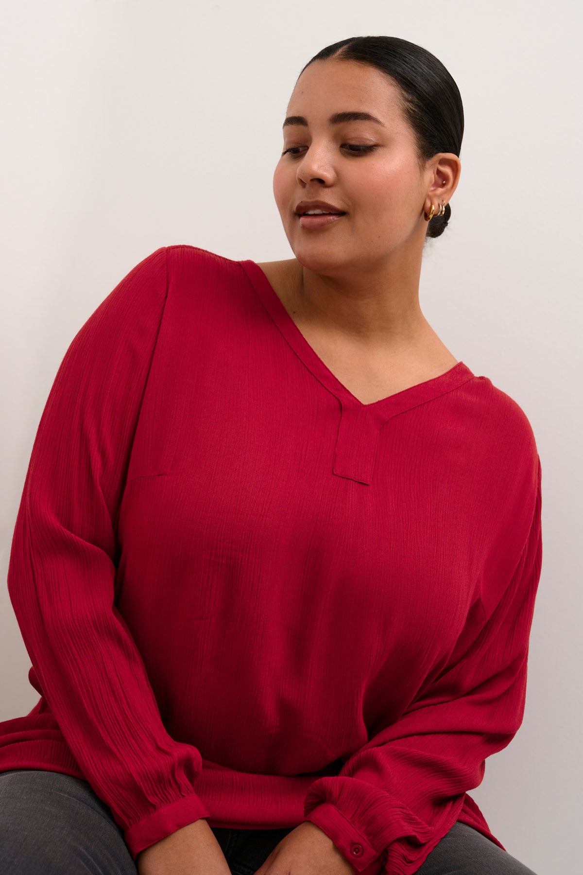 Ami Klassik Túnika - Rauð