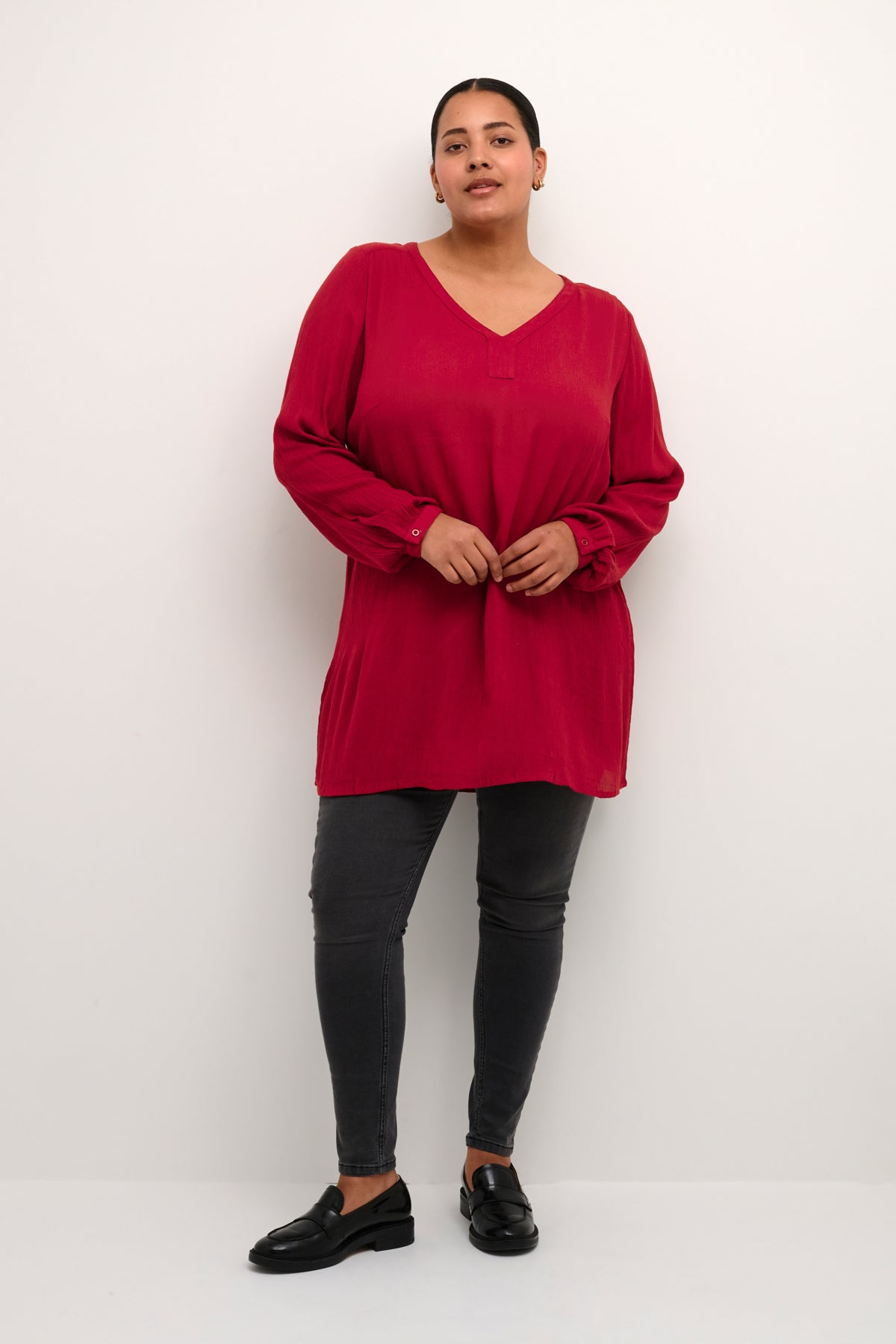 Ami Klassik Túnika - Rauð