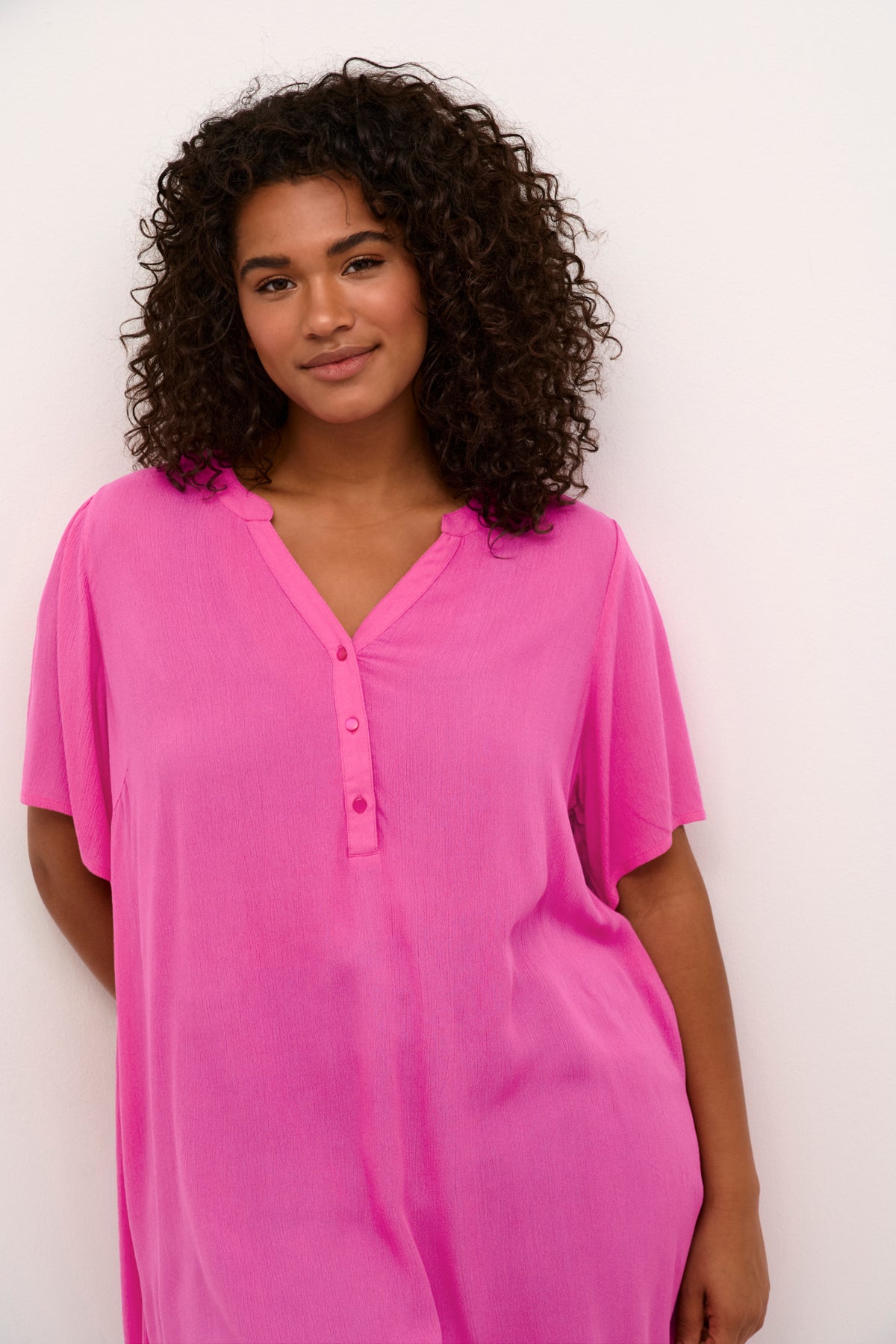 Ami Puff Rose Túnika