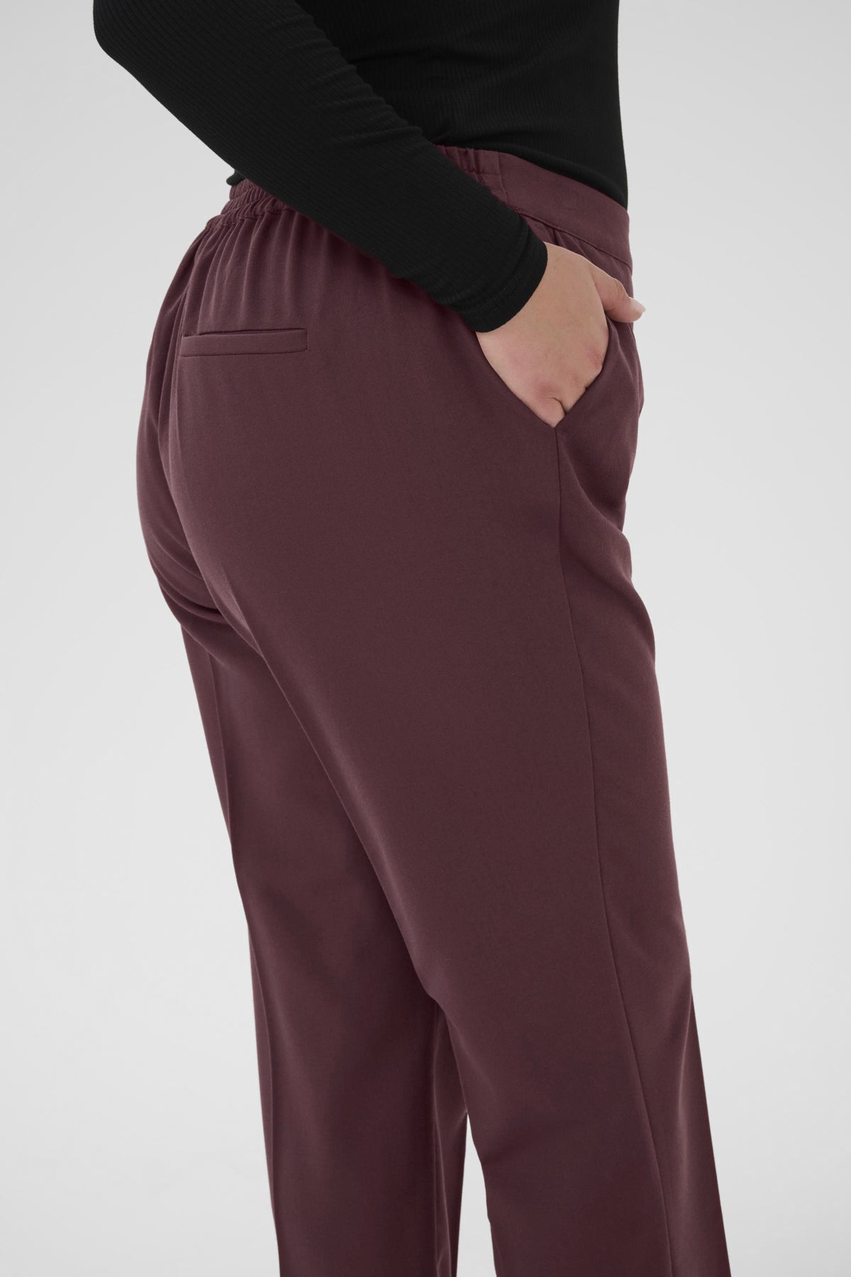 Sakira Cropped Buxur - Fudge