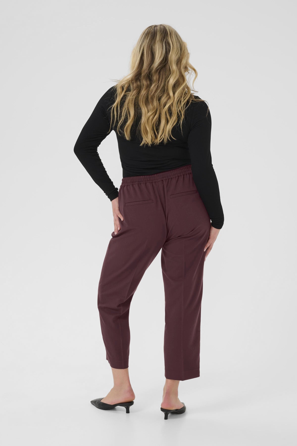 Sakira Cropped Buxur - Fudge