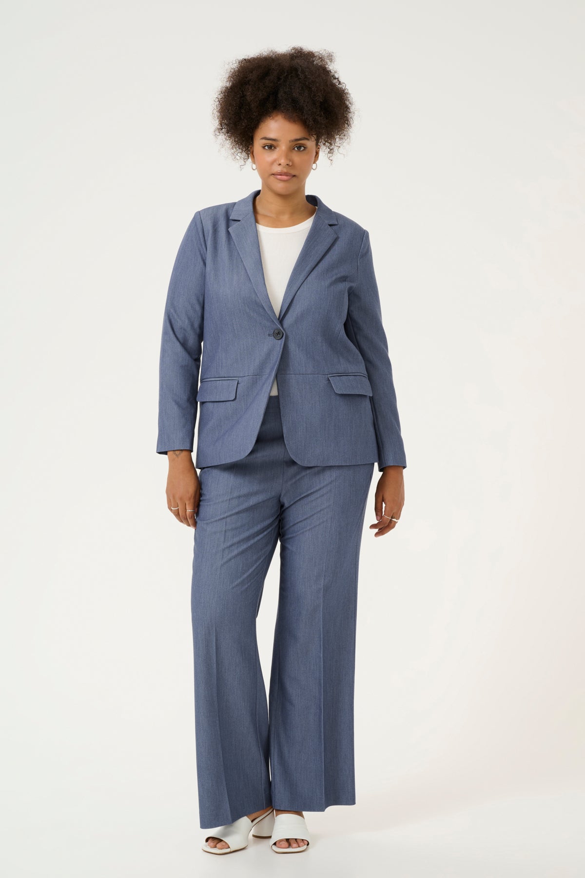 Sakira Blazer - Vintage Indigo