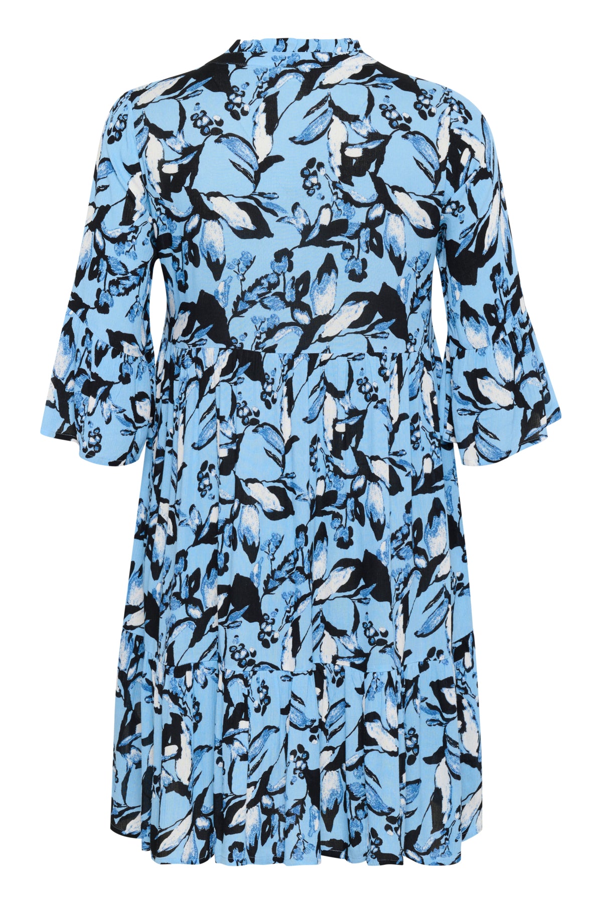 Isma Kjóll - Blue Graphic