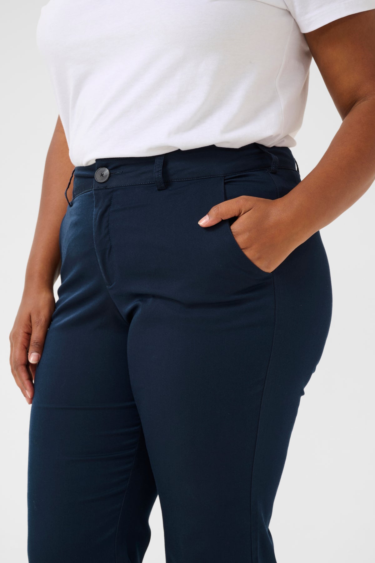 Leana Flared Buxur - Midnight