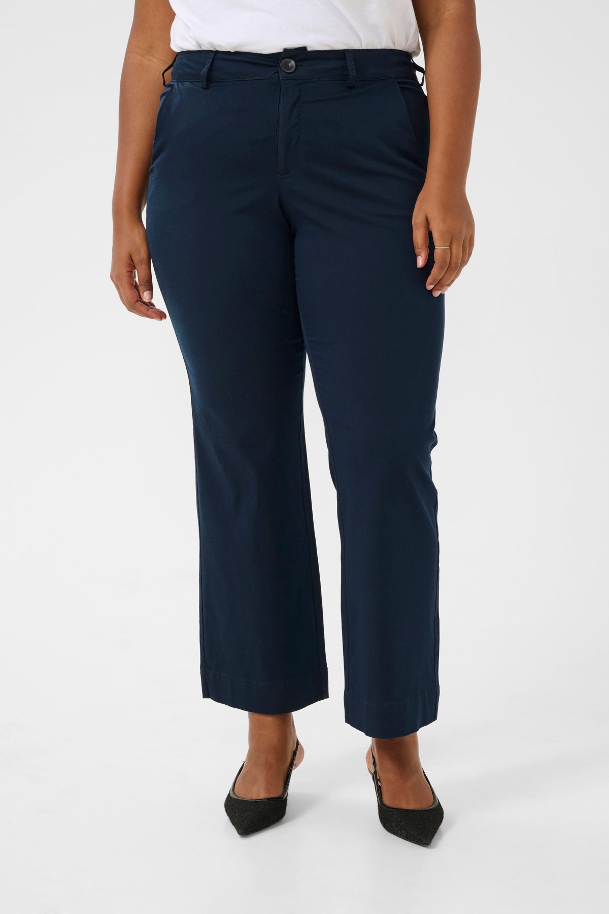 Leana Flared Buxur - Midnight