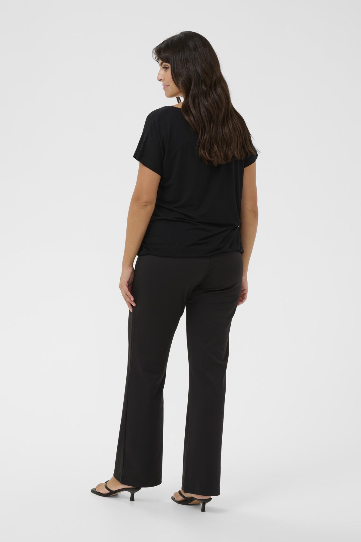 Jena Elastic Stuttermabolur
