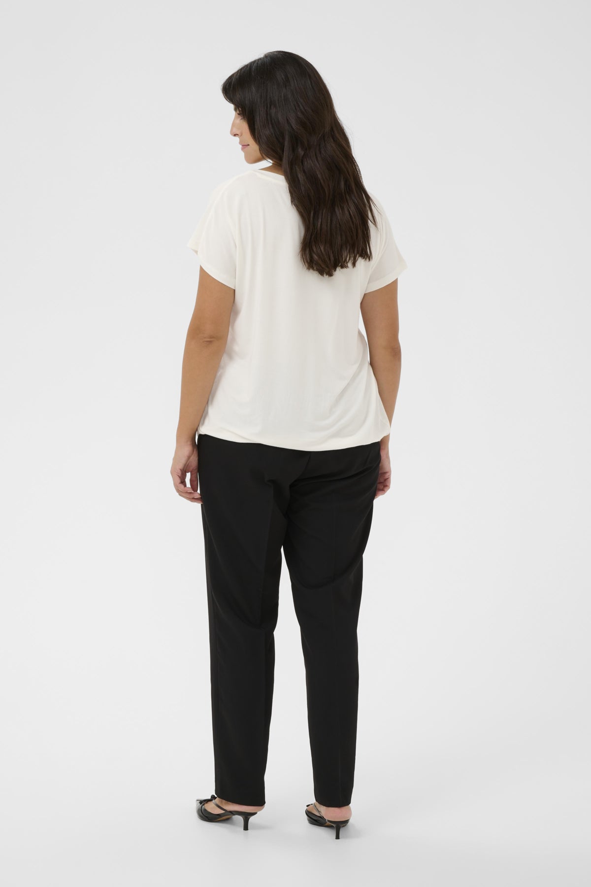 Jena Elastic Stuttermabolur