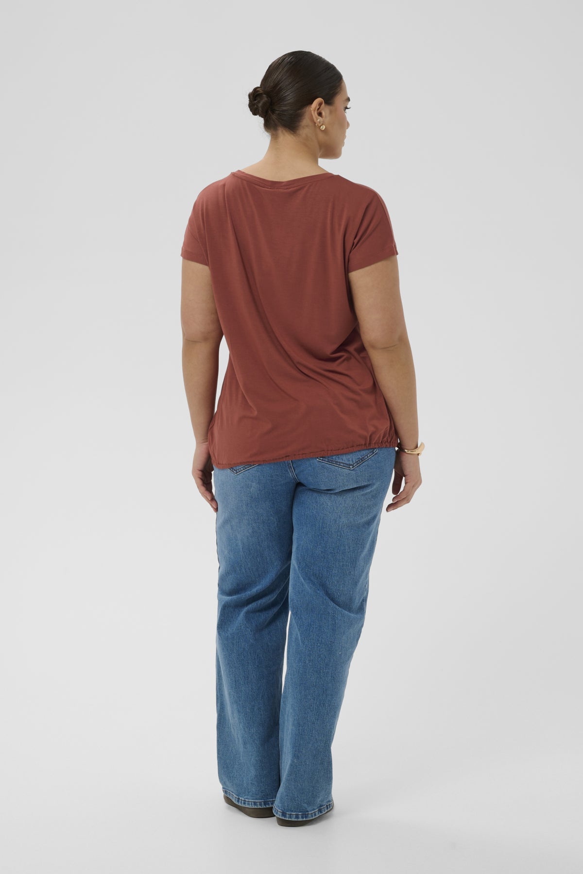Jena Elastic Stuttermabolur