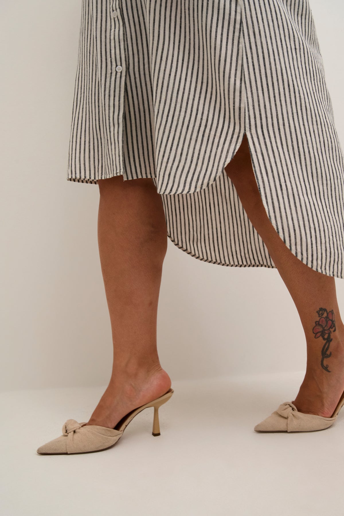 Mille Skyrtukjóll - Stripe