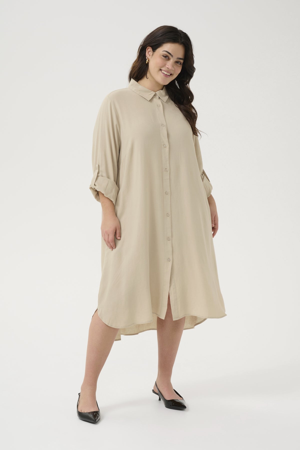 Mille Hör Skyrtukjóll - Feather