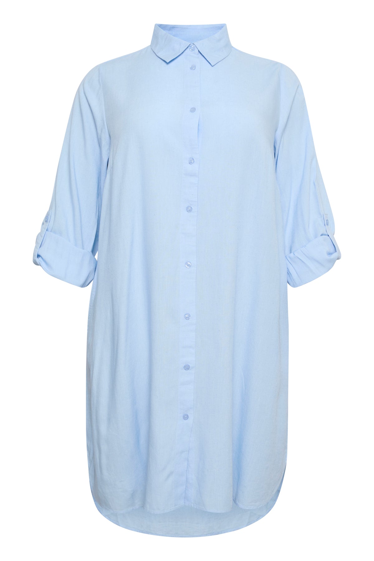 Mille Skyrtukjóll - Ljósblár