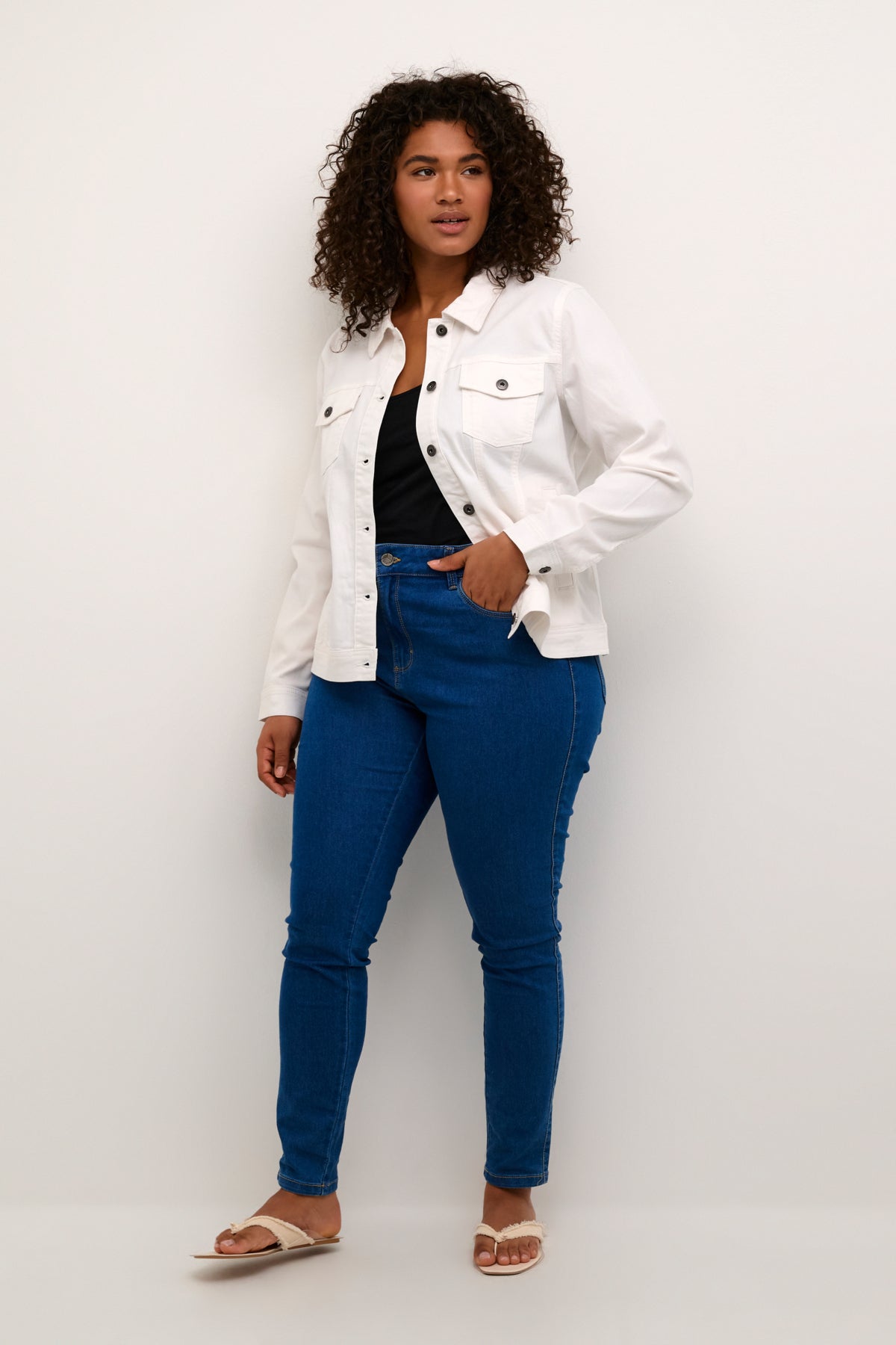 Zena Hvítur Gallajakki