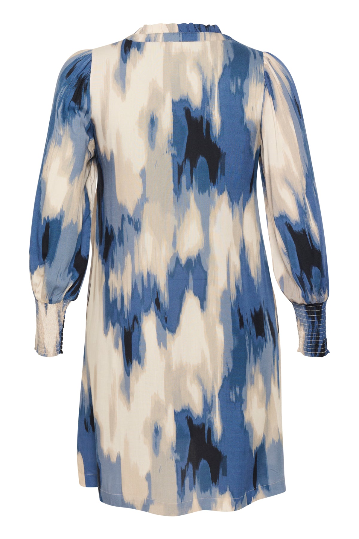 Blue Abstract Kjóll