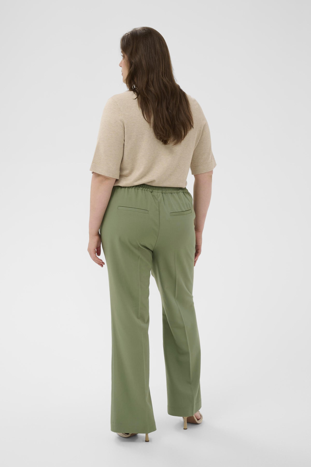 Sakira Flared Buxur - Sea Spray