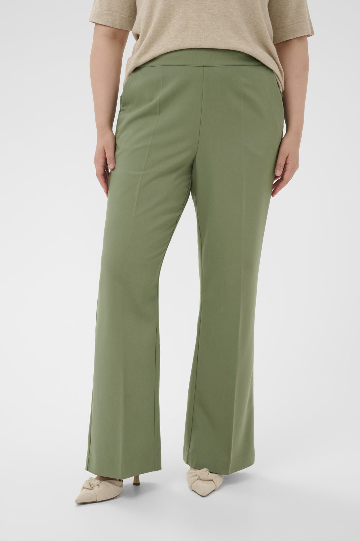 Sakira Flared Buxur - Sea Spray