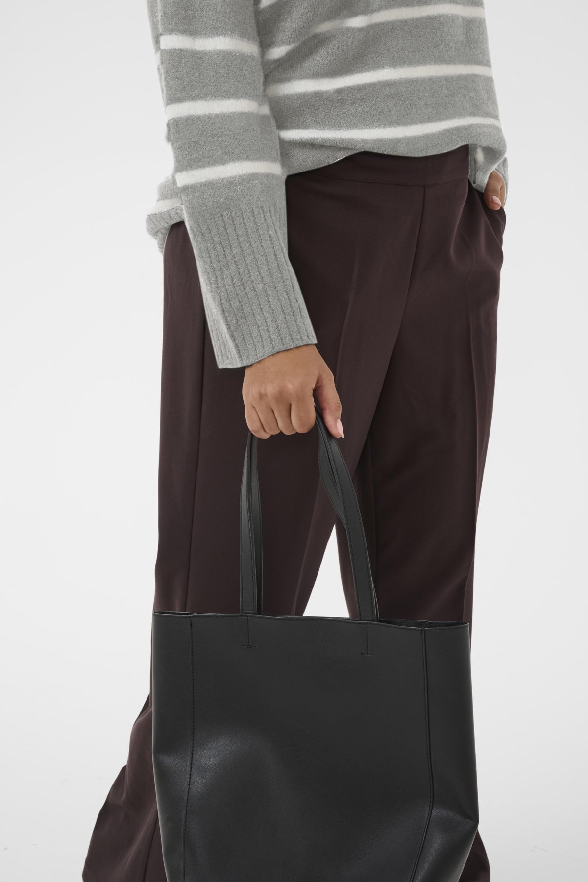 Sakira Flared Buxur - Coffee