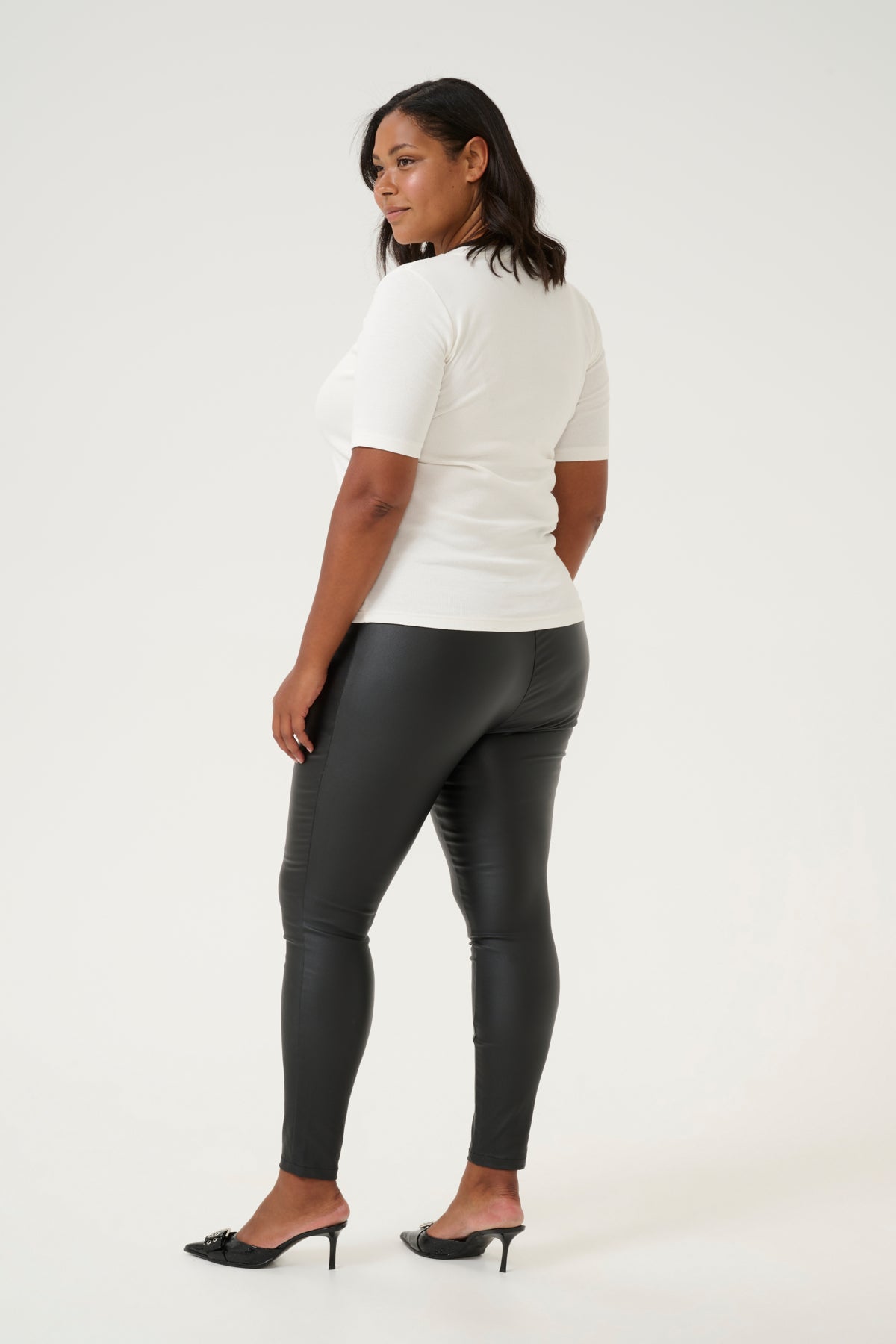 Adiana Coated Leggings