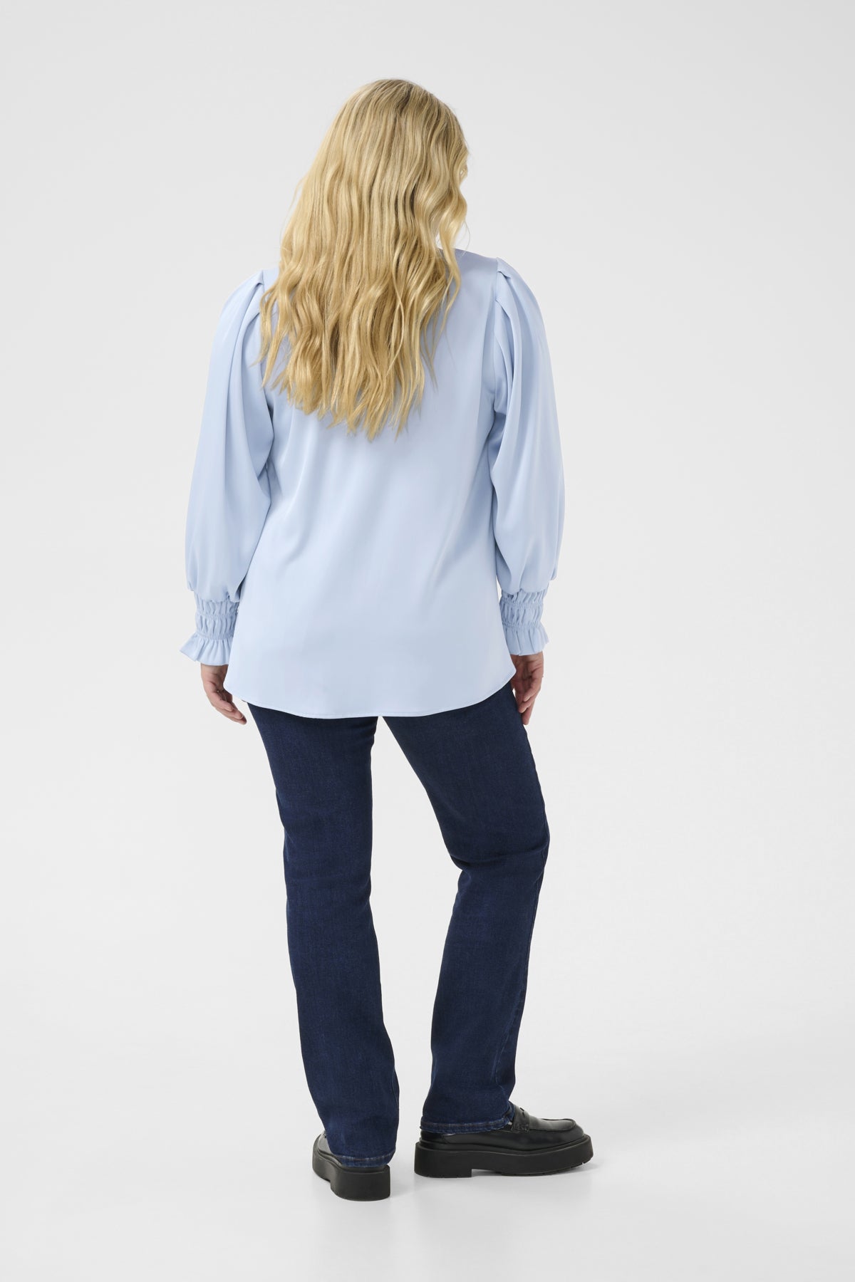 Hilla Satín Blússa