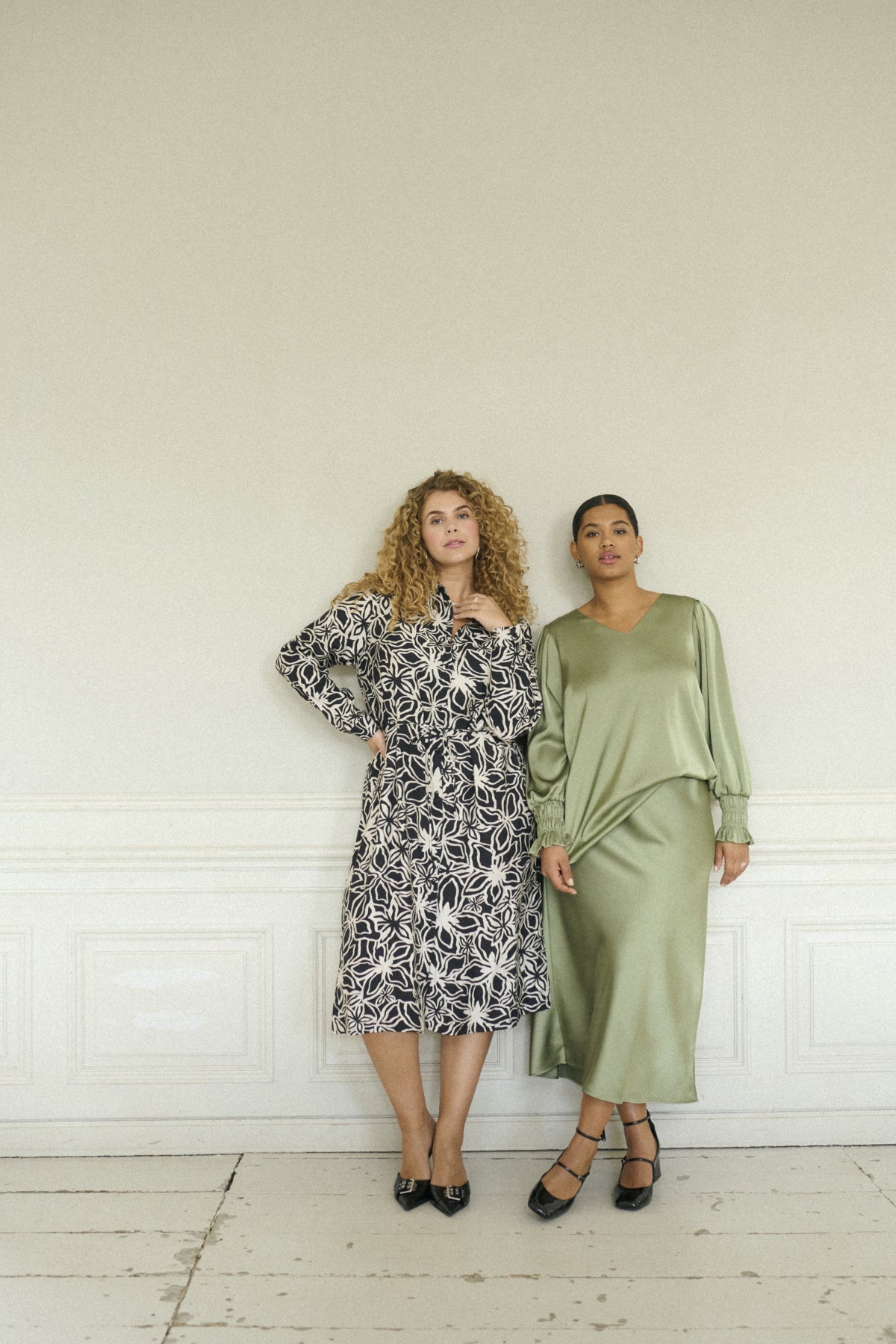 Hilla Satín Blússa