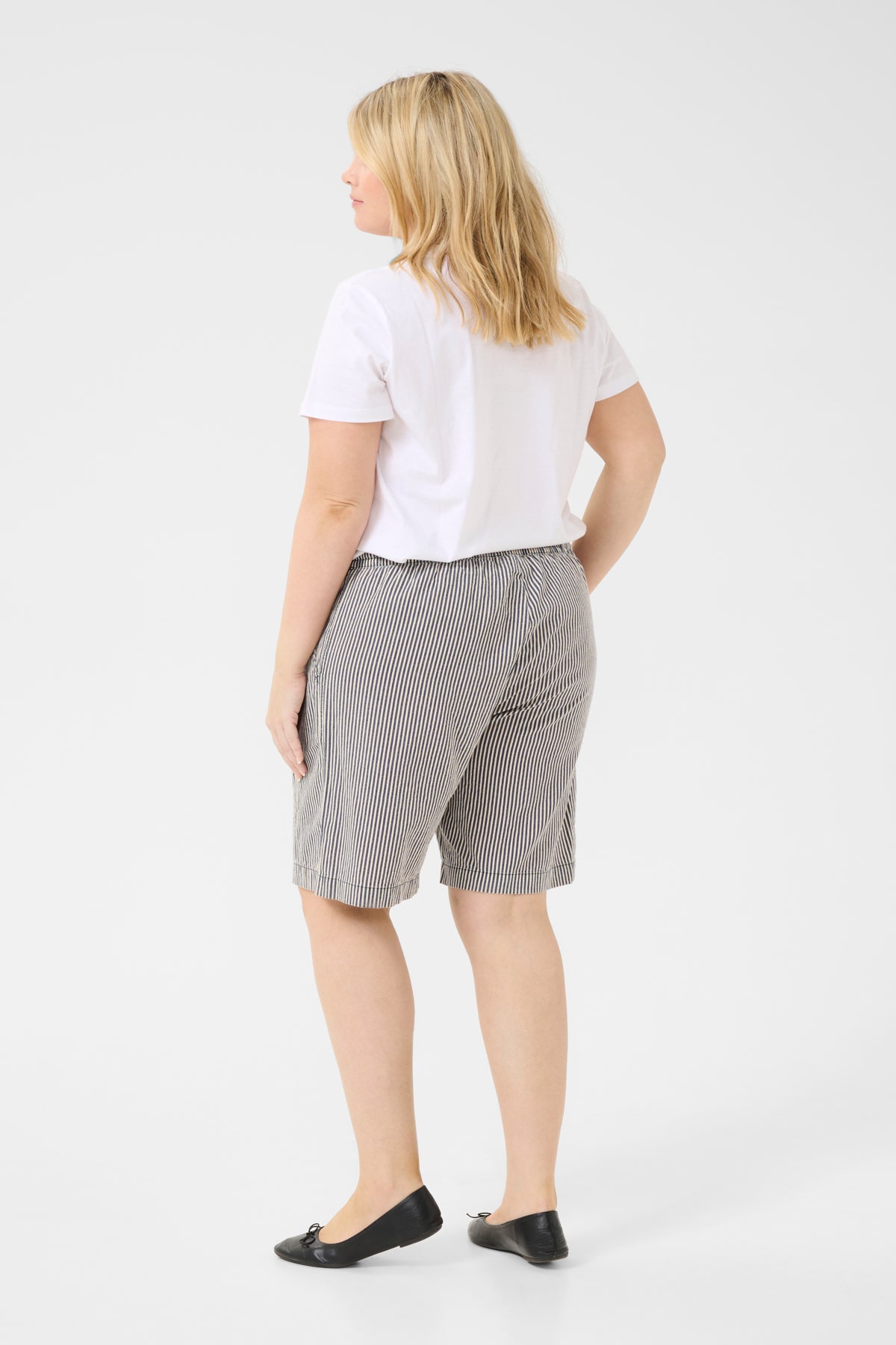Nana Striped Stuttbuxur