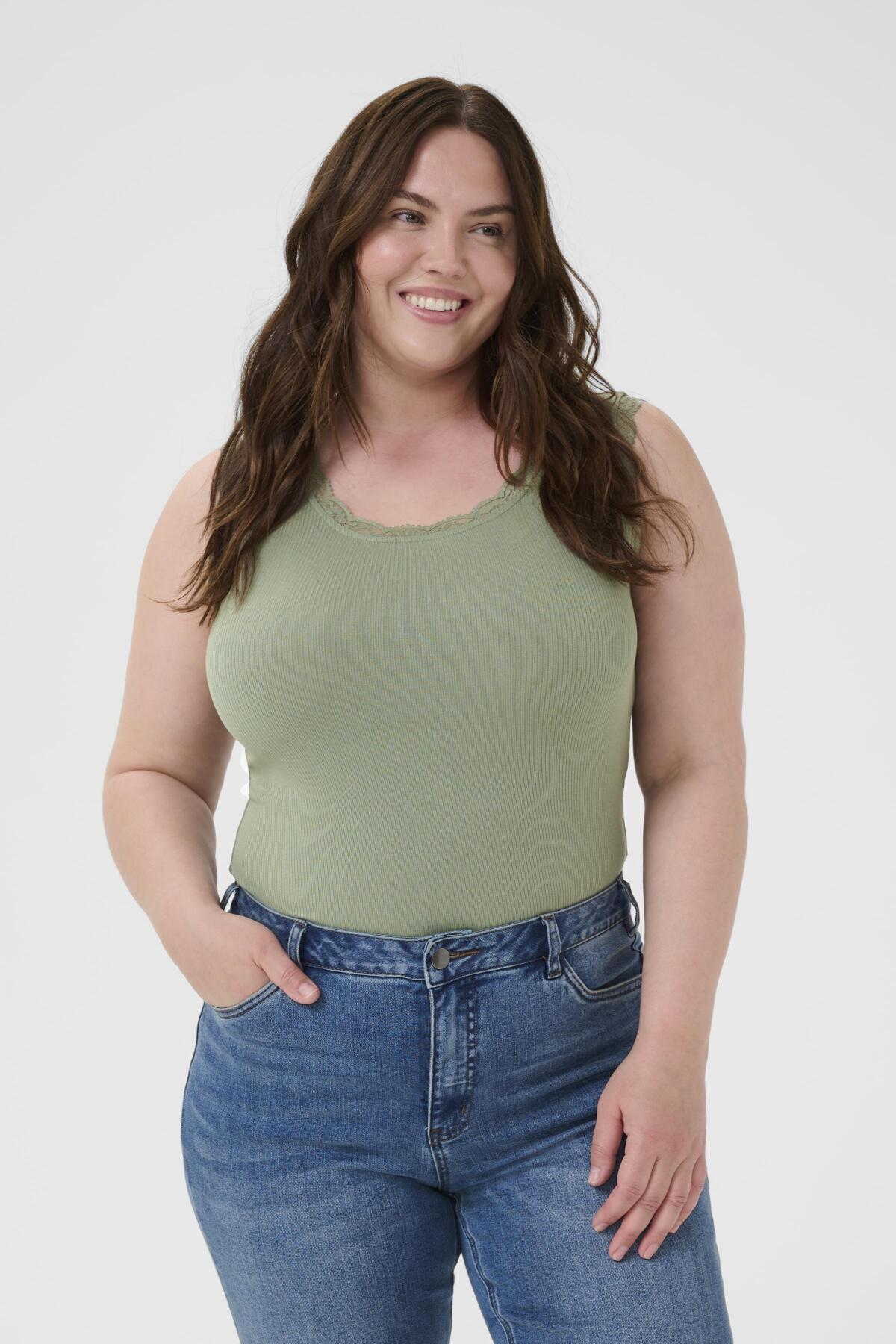 Omia Blúndu Hlýrabolur