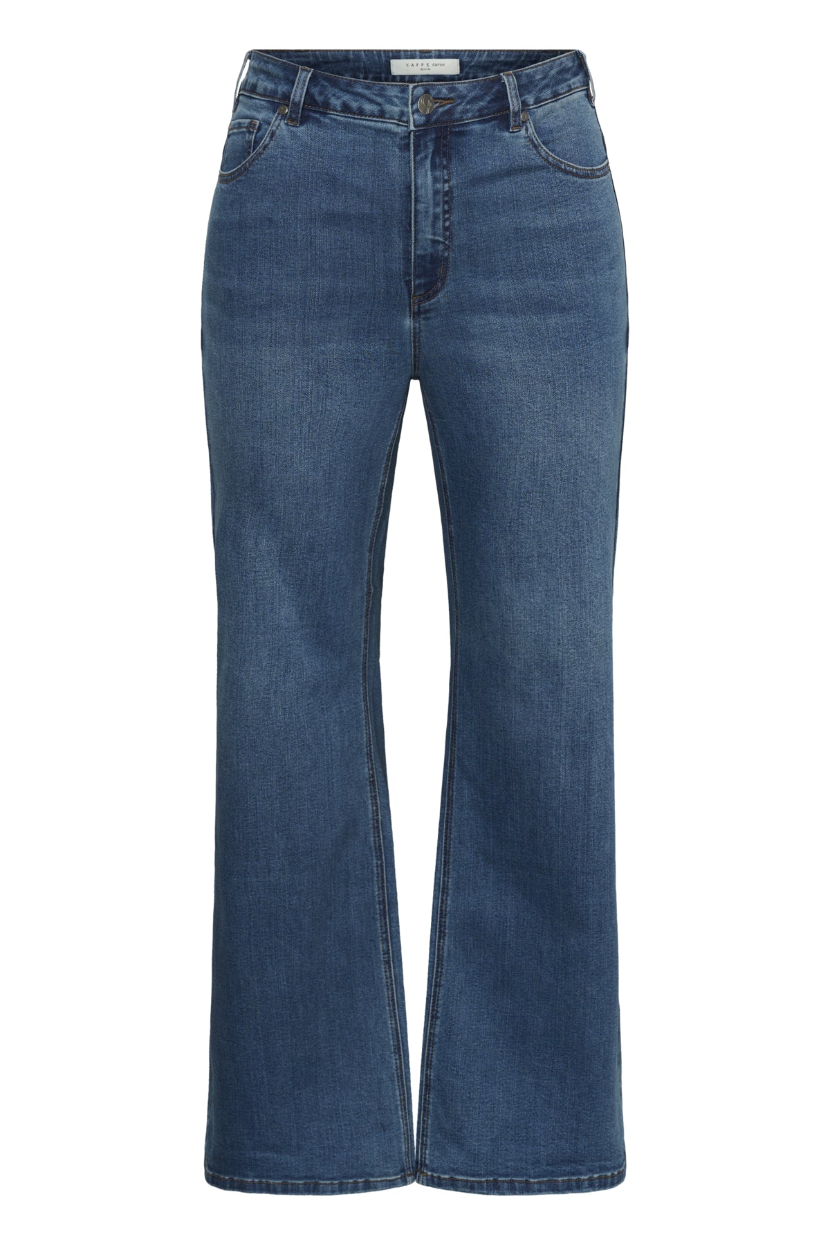 Flora Flare Long Jeans - Denim