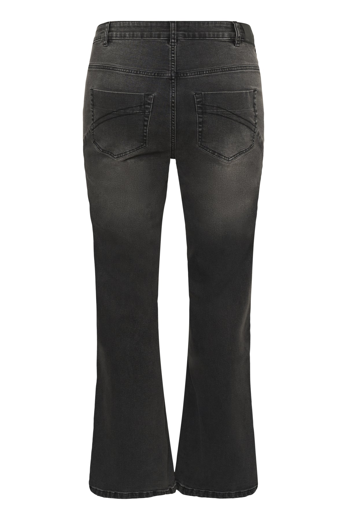 Flora Flare Long Jeans - Grey Vintage