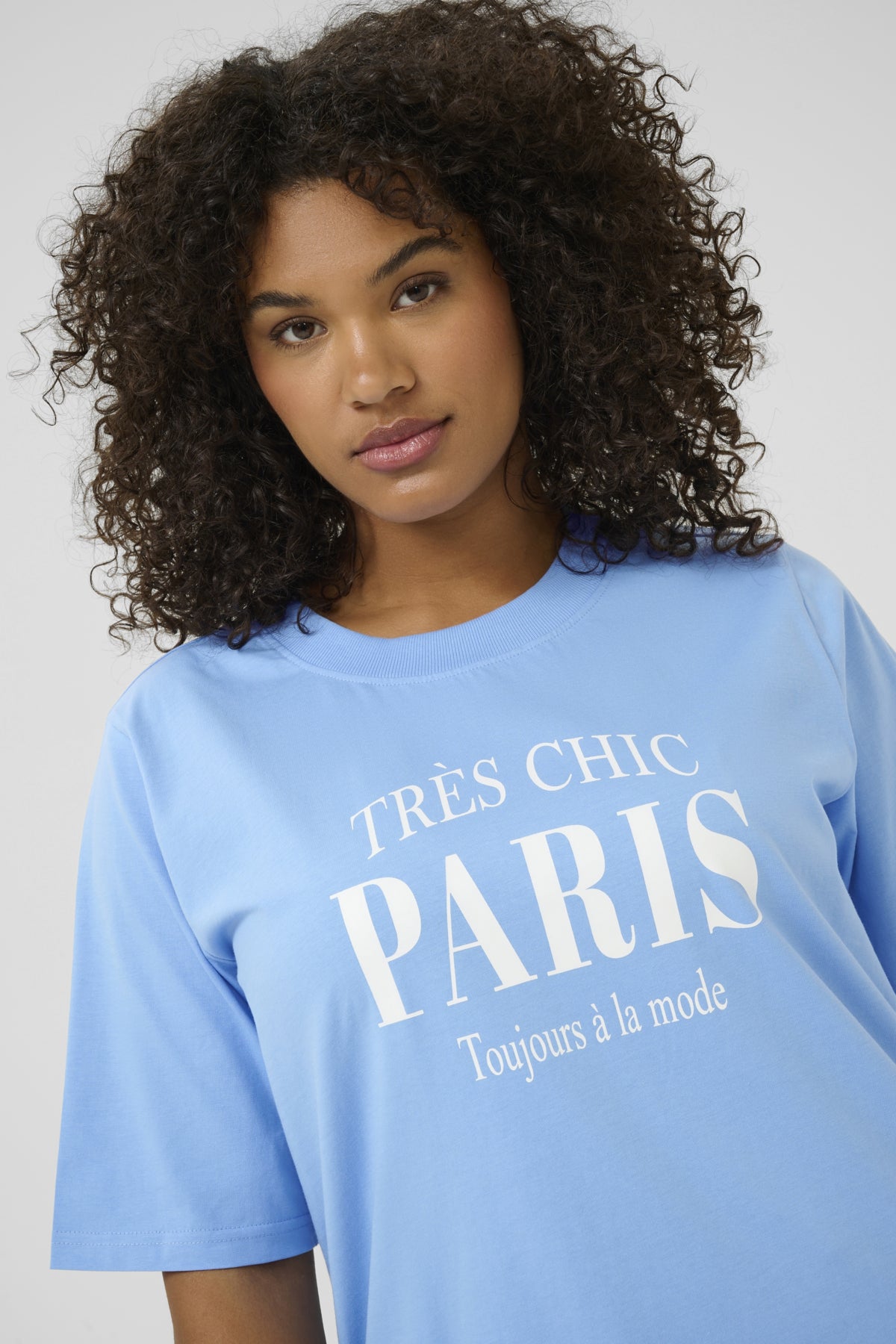 Paris Stuttermabolur - Blár