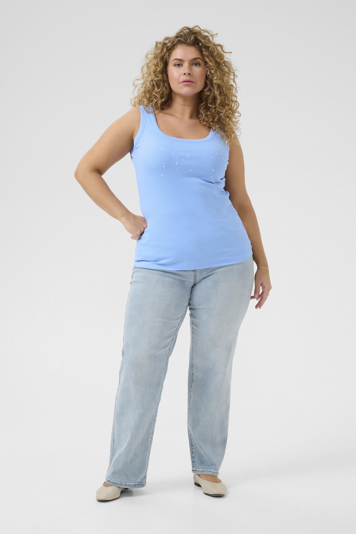 Carina Rhinestone Hlýrabolur