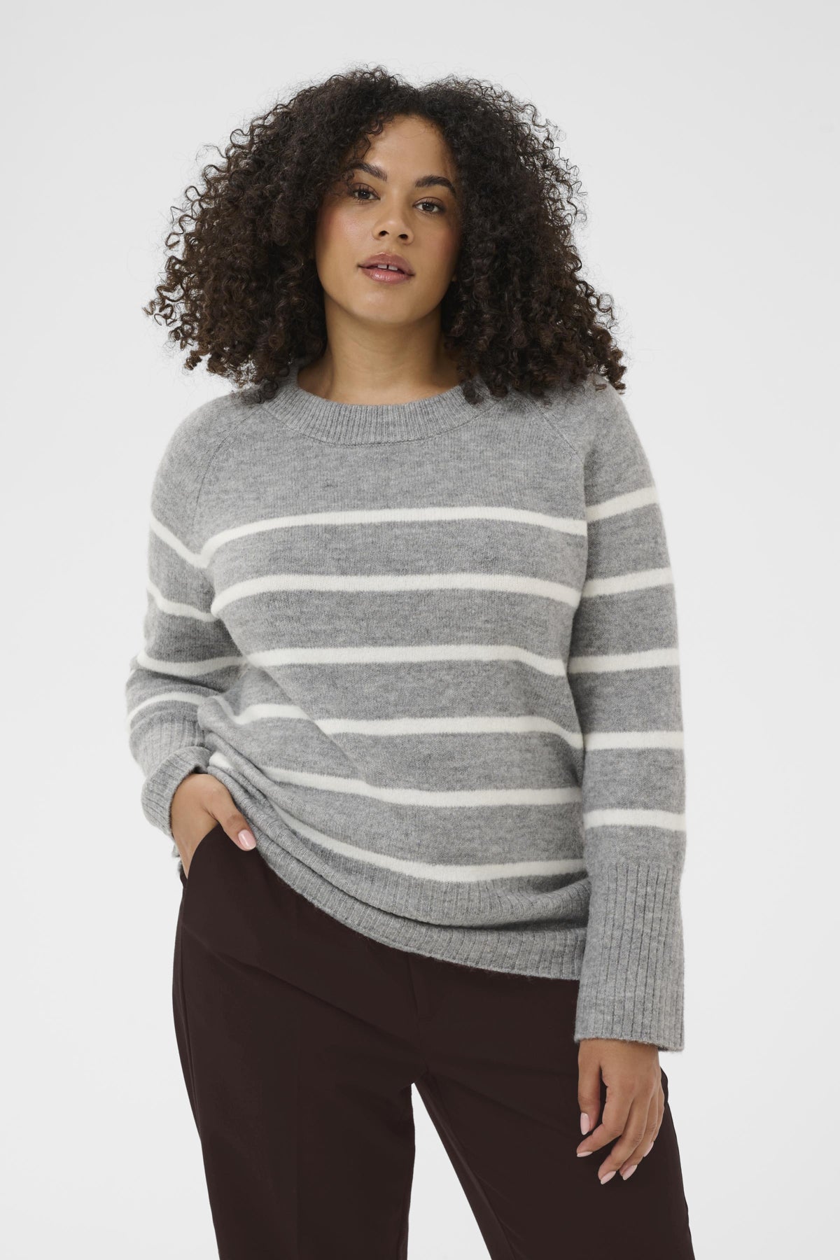 Erina Stripe Peysa