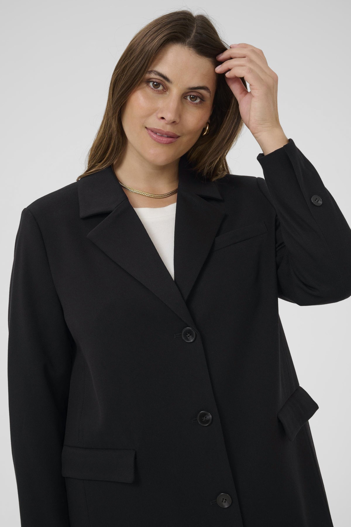 Milo Síður Blazer Jakki