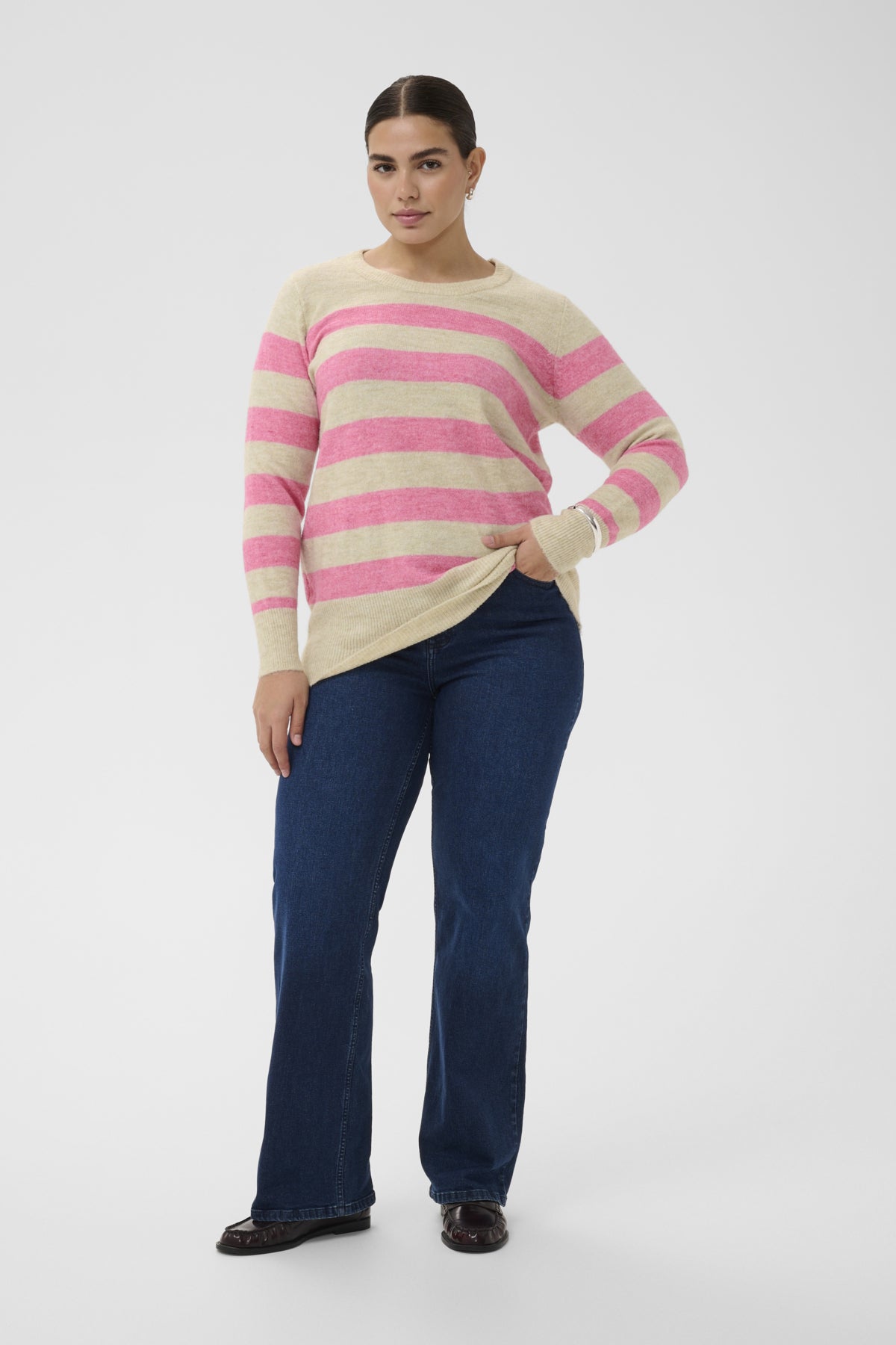 Niela Stripe Peysa