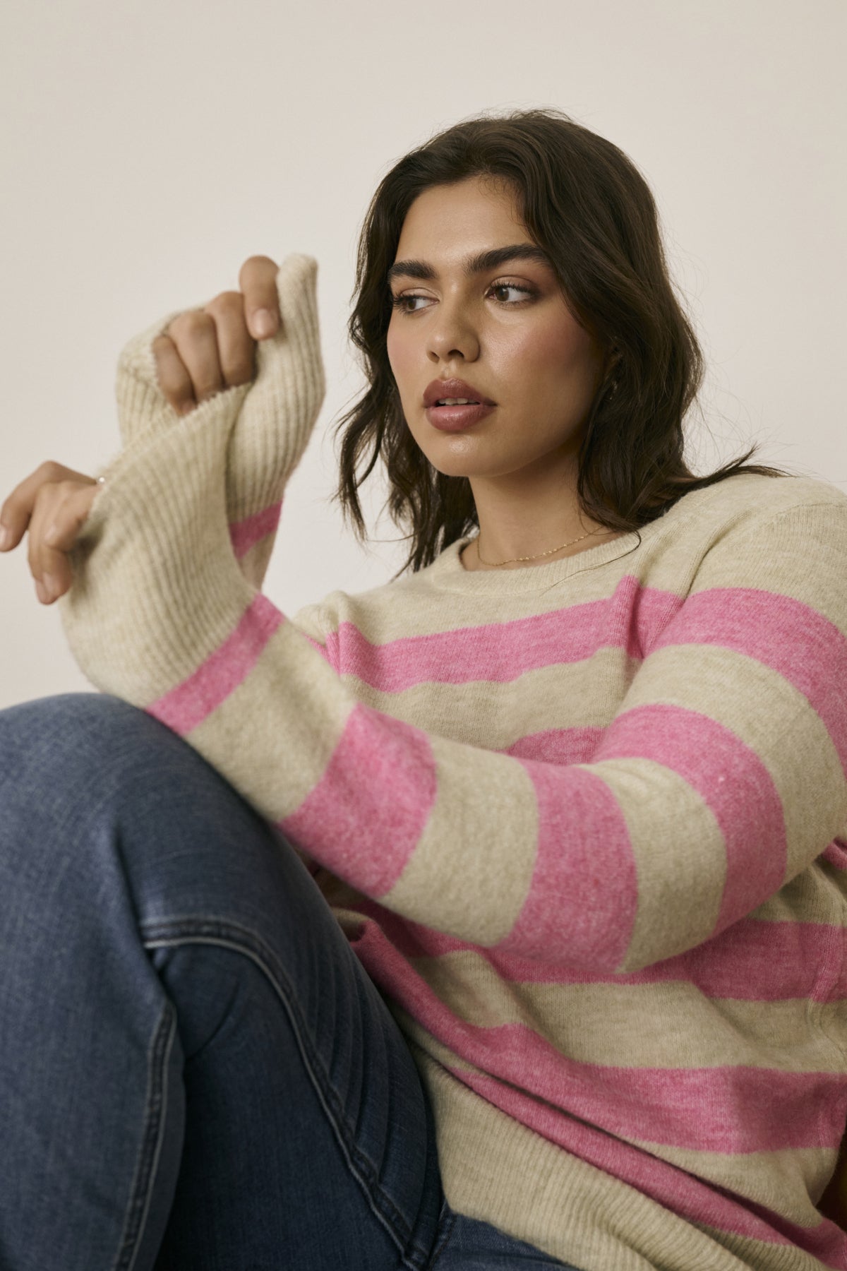 Niela Stripe Peysa