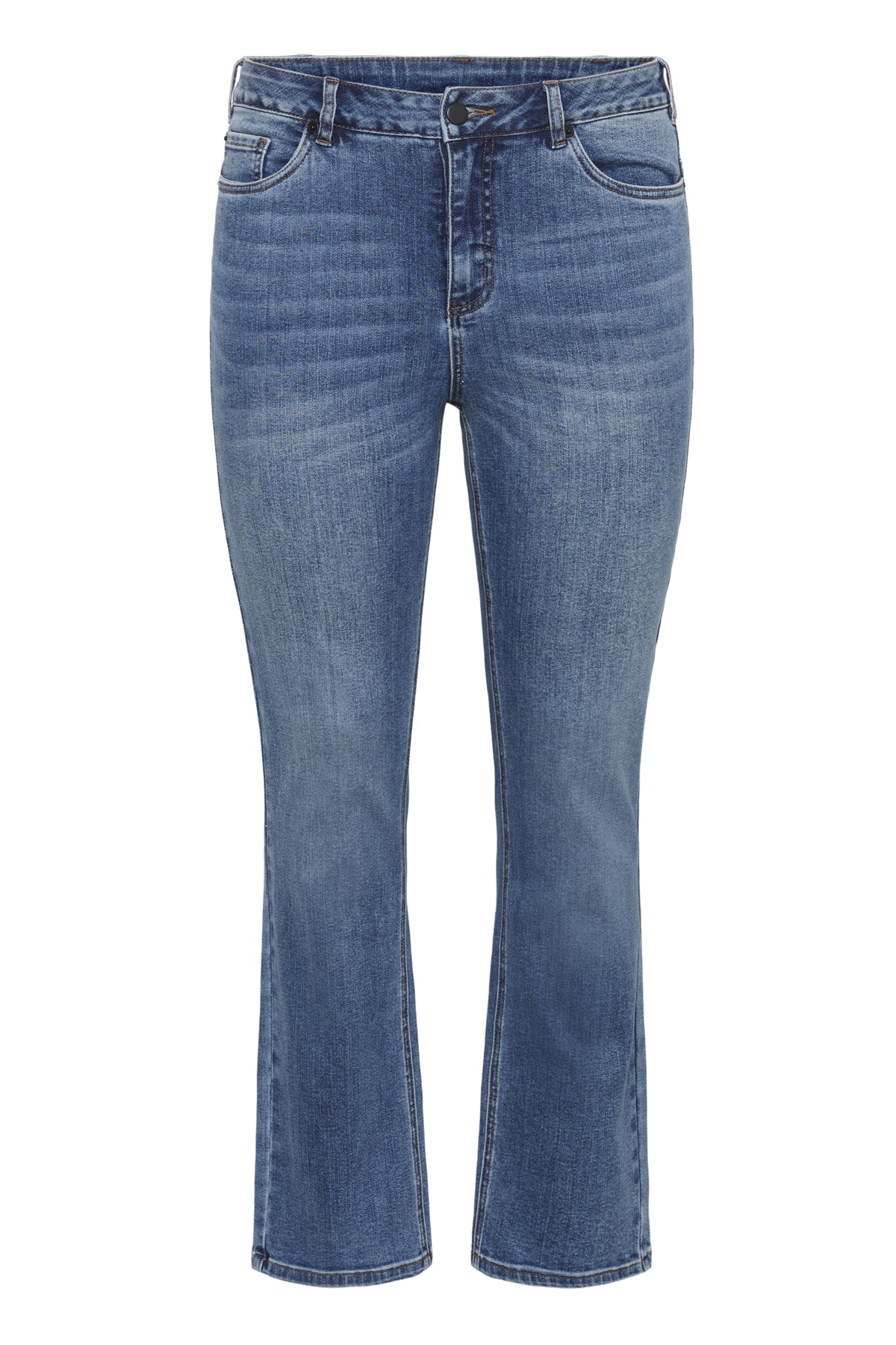 Dina Straight Jeans - Blue Denim