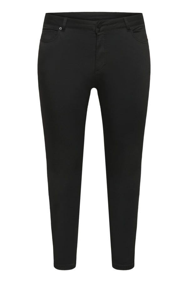 Dina Slim Jeans - Svartar