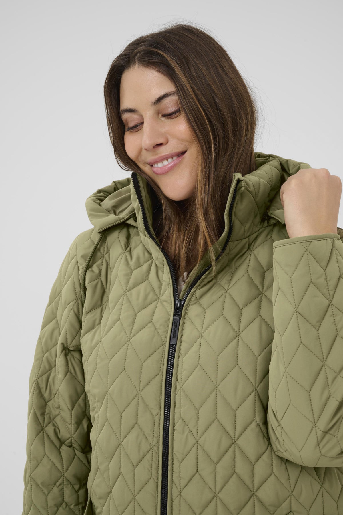 Leina Vatteruð Úlpa