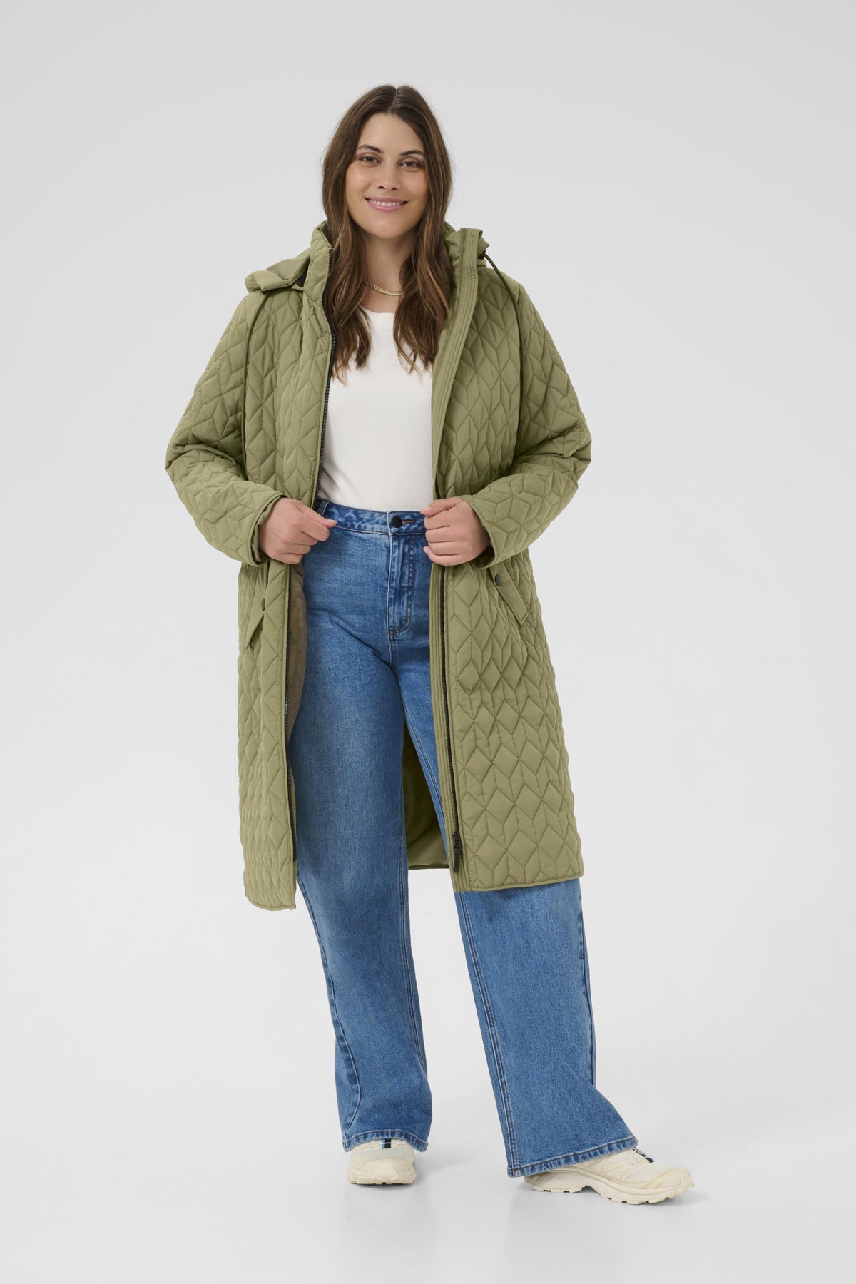 Leina Vatteruð Úlpa