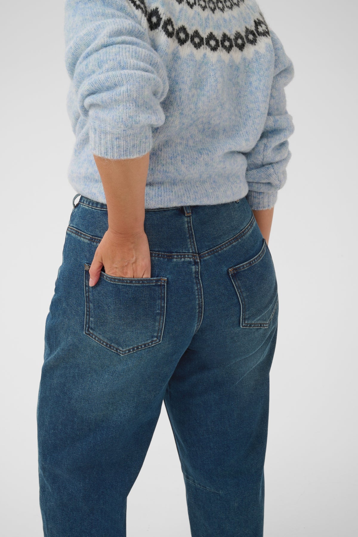 Ninna Cropped Gallabuxur Washed