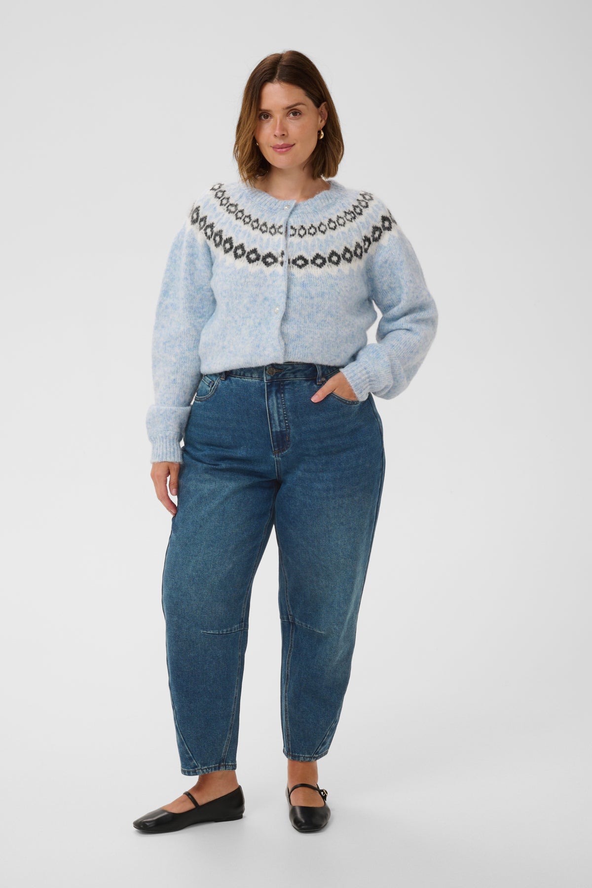 Ninna Cropped Gallabuxur Washed