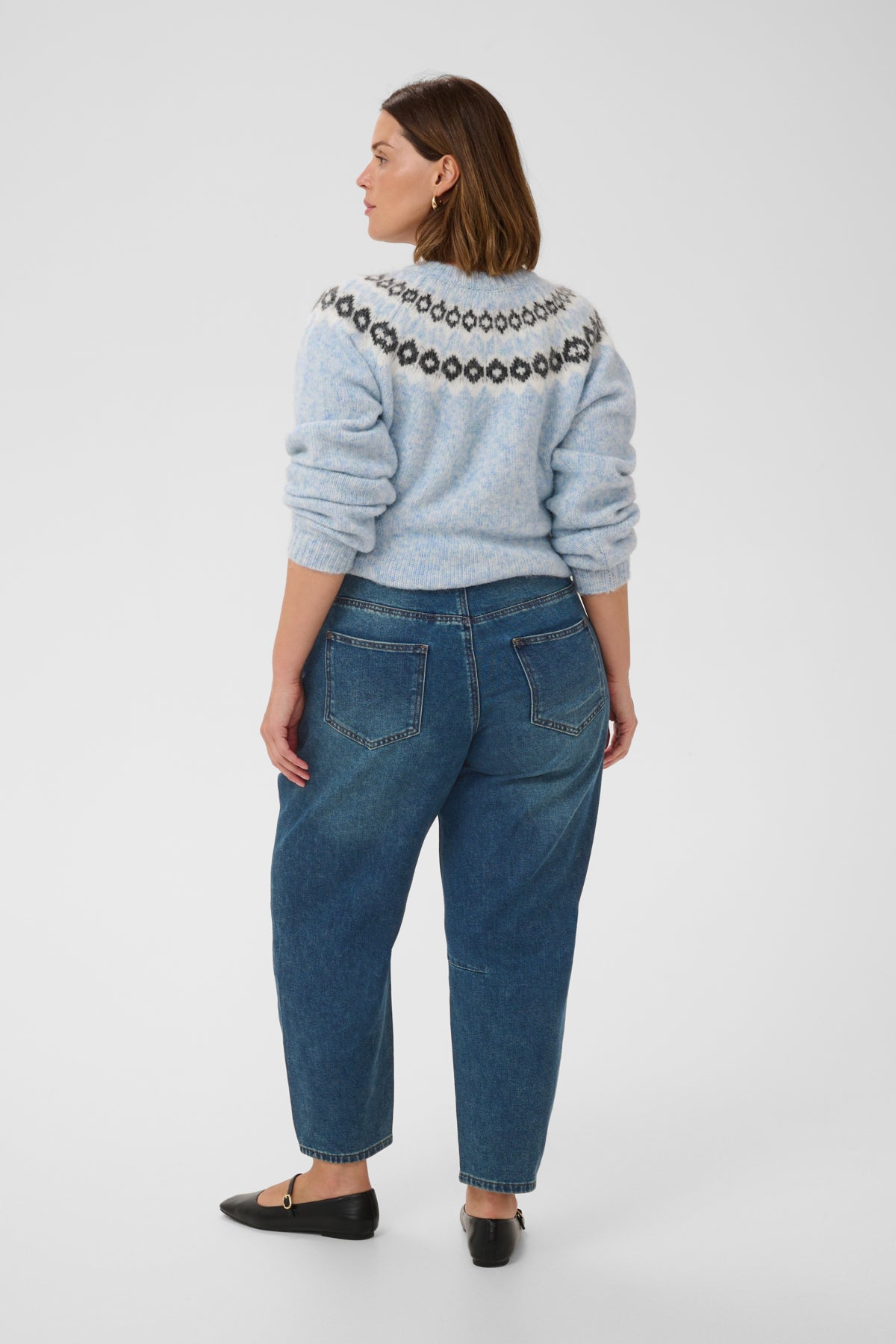 Ninna Cropped Gallabuxur Washed