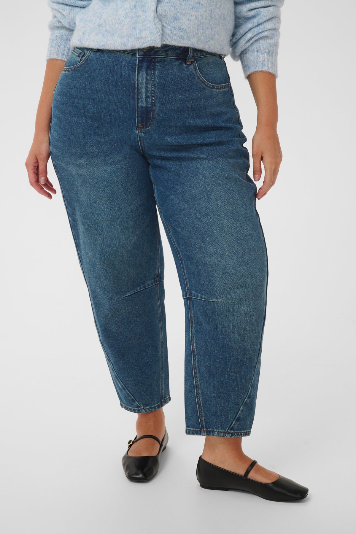 Ninna Cropped Gallabuxur Washed