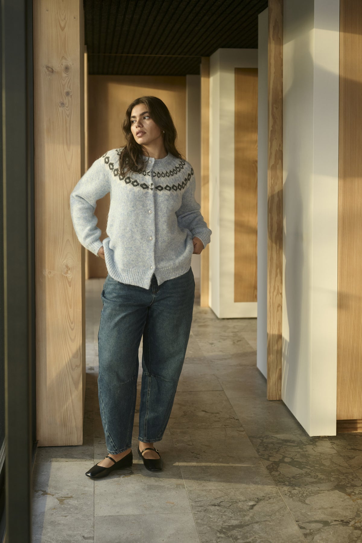 Ninna Cropped Gallabuxur Washed